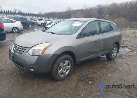 2008 Nissan Rogue S из США, поврежденный, VIN JN8AS58V28W111450